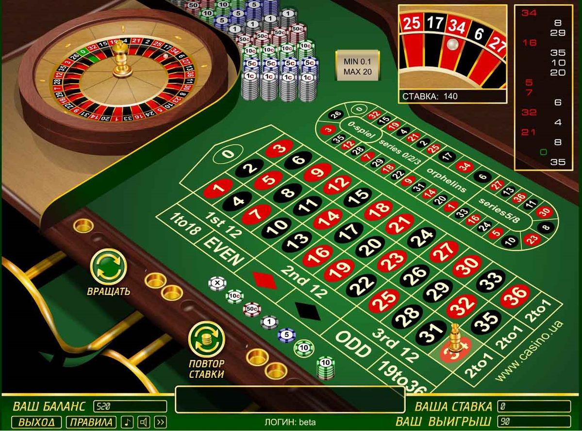 Betting Terminal کیسینو میں رولیٹی گیمز کے بارے میں معلومات